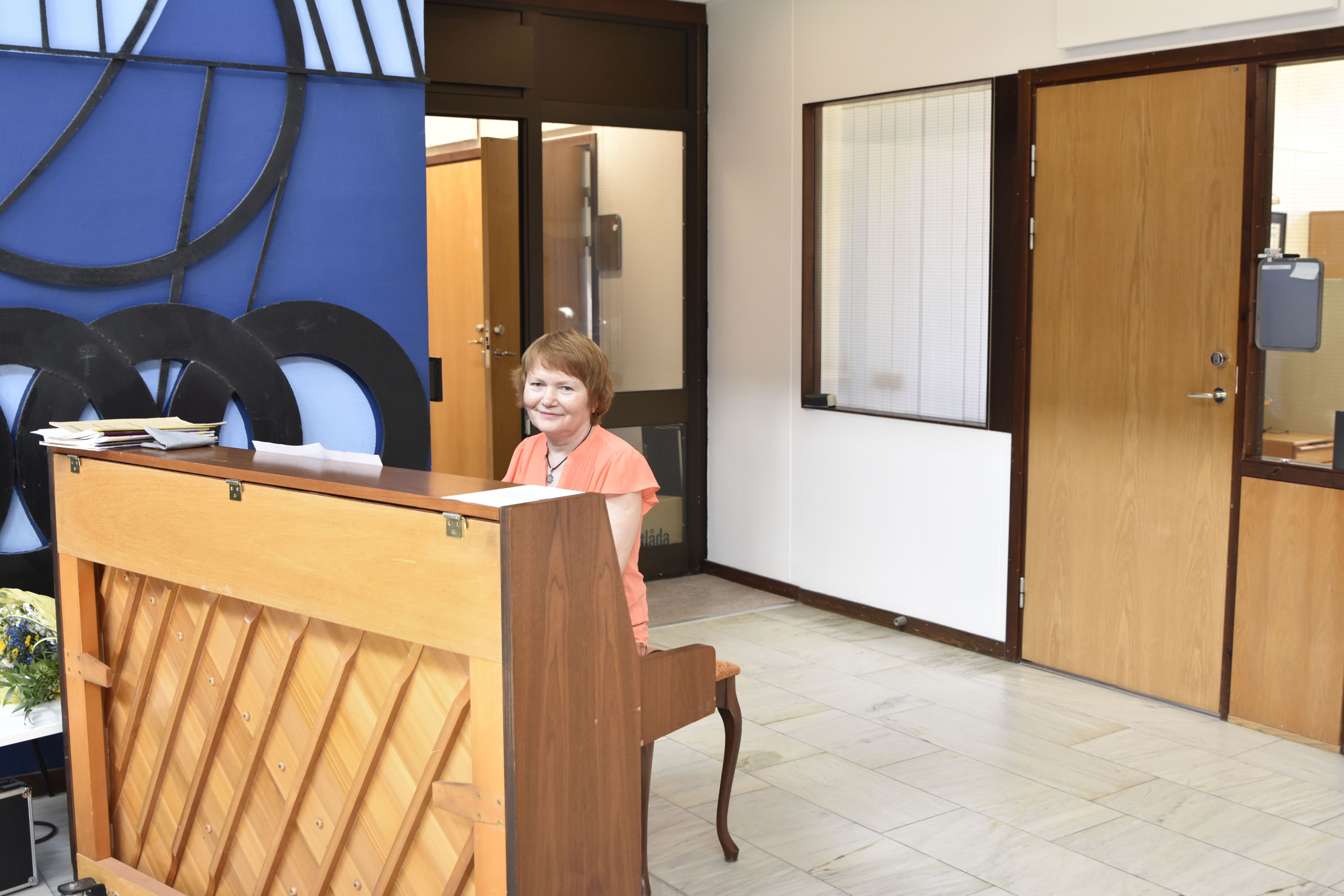 Venera från musikskolan stod för musiken under ceremonin. 