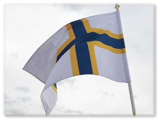 sverigefinska flagga