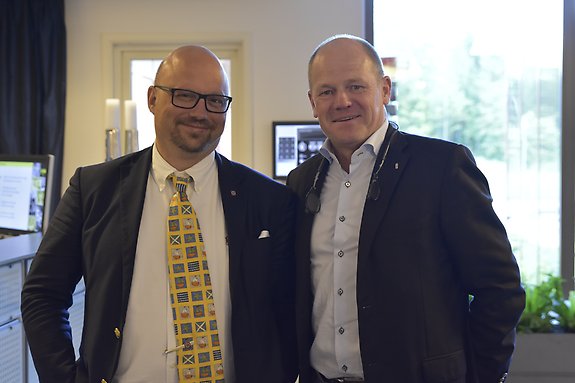 Niclas Palmgren och Sven-Gunnar Andersson