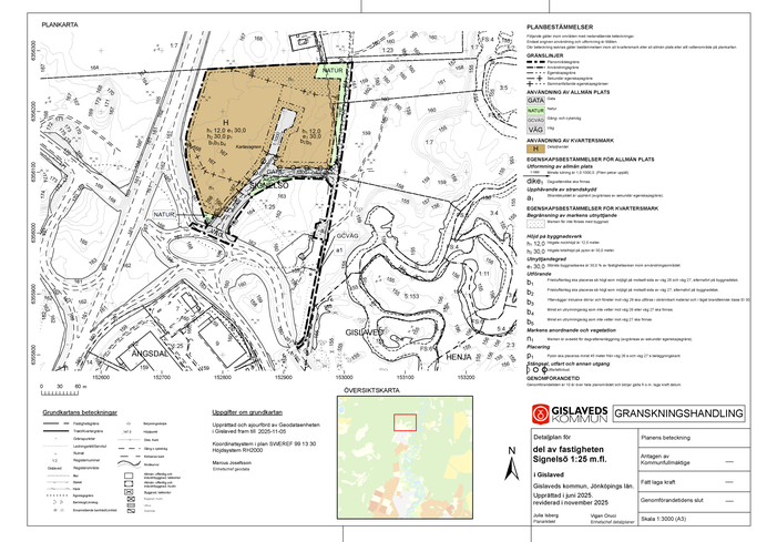 Plankrta_Signelsö 1.25 m.fl. i Gislaved_Granskning