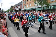 Drum n drill corpse under Gisledagarna. Foto: Gislaveds kommun